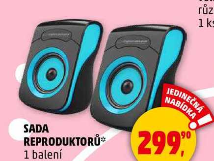 SADA REPRODUKTORŮ, 1 balení  