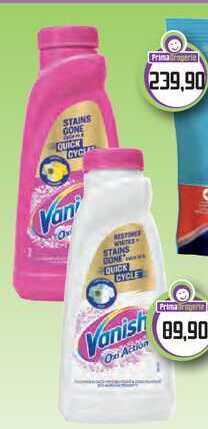 Vanish Oxi Action Bílý odstraňovač skvrn 500ml