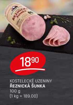 ŘEZNICKÁ ŠUNKA 100 g 