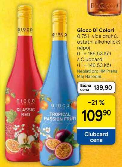 Gioco Di Colori, 0,75 l, více druhů 
