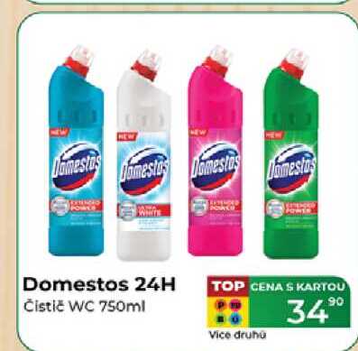 Domestos 24H Čistič WC 750ml  