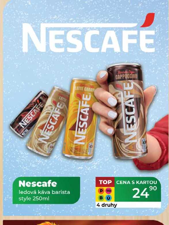 Nescafe ledová káva barista style 250ml 