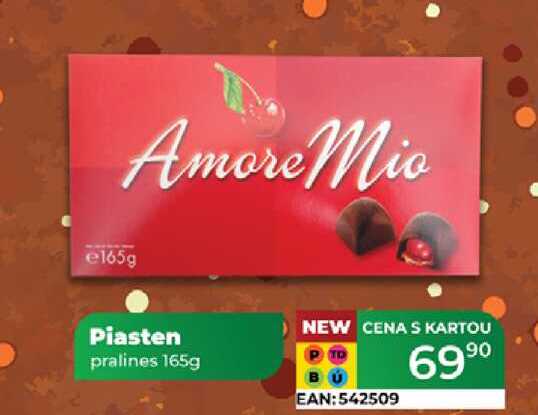 Piasten pralines 165g 