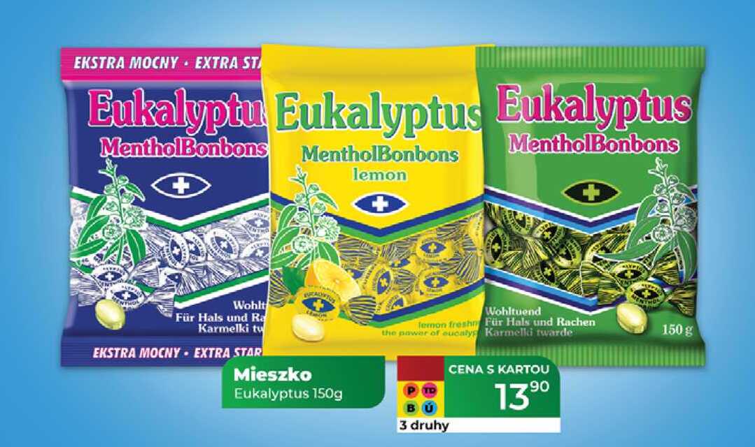 Mieszko Eukalyptus 150g 