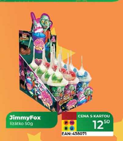 JimmyFox lízátko 50 g 