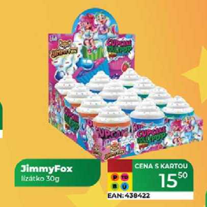 JimmyFox lizátko 30g  
