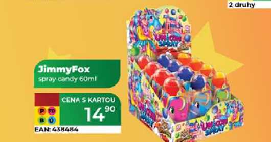 JimmyFox spray candy 60ml  