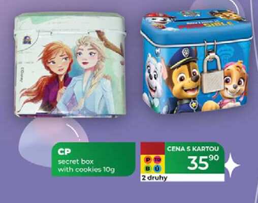 CP secret box with cookies 10g 