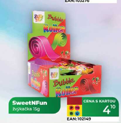 SweetNFun žvýkačka 15g