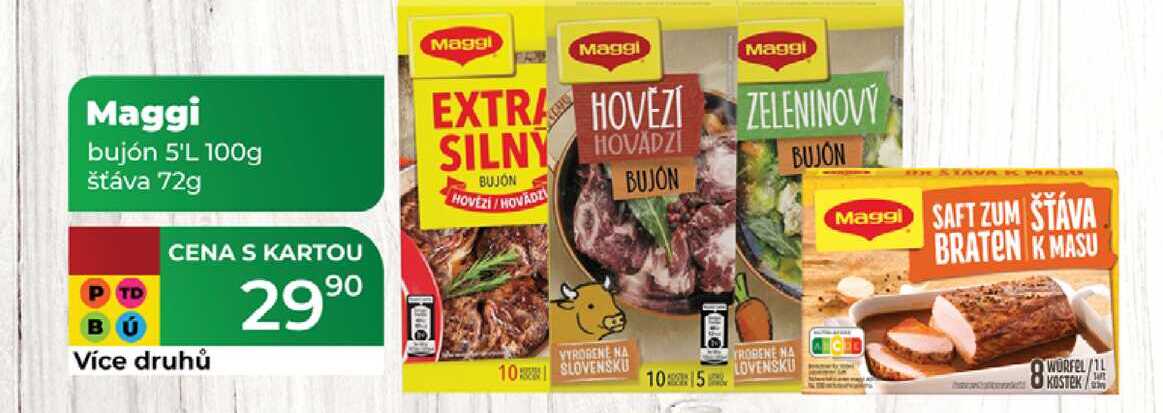 Maggi bujón 5'L 100g šťáva 72g 
