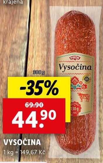 VYSOČINA, 300 g