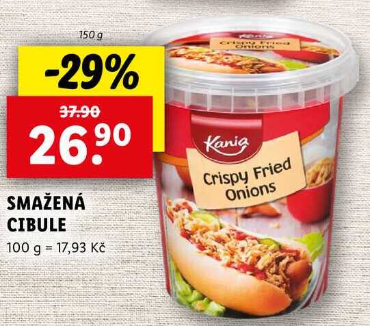 SMAŽENÁ CIBULE, 150 g