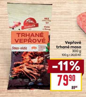 Vepřové trhané maso 300 g 