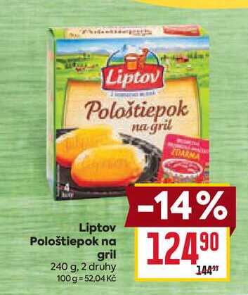 Liptov Pološtiepok na gril 240 g