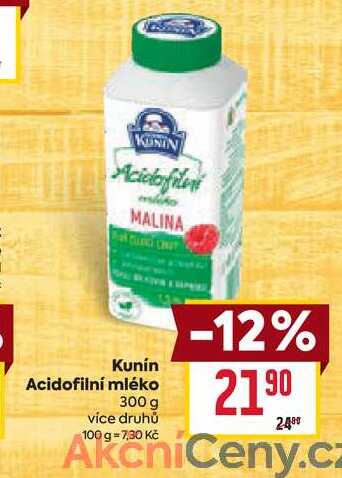 Kunín Acidofilní mléko 300 g