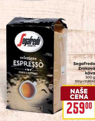 Segafredo Zrnková Káva 500 g 