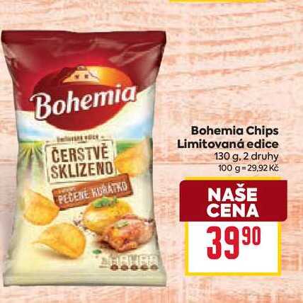 Bohemia Chips Limitovaná edice 130 g