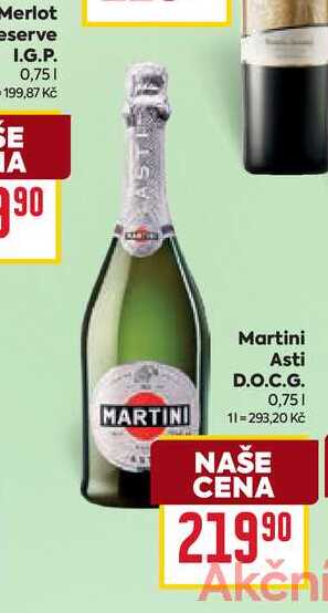 Martini Asti D.O.C.G. 0,75l