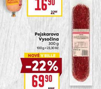 Pejskarova Vysočina 300 g 