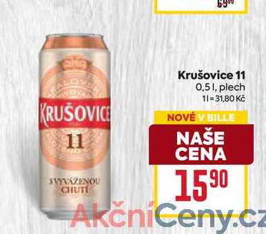 Krušovice 11 0,51, plech