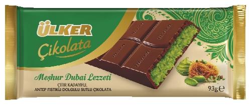 Ülker Dubajská Čokoláda, 93 g