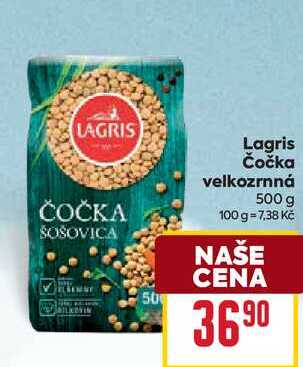 Lagris Čočka velkozrnná 500 g 