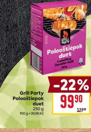 Grill Party Polooštiepok duet 250 g