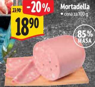 Mortadella, cena za 100 g