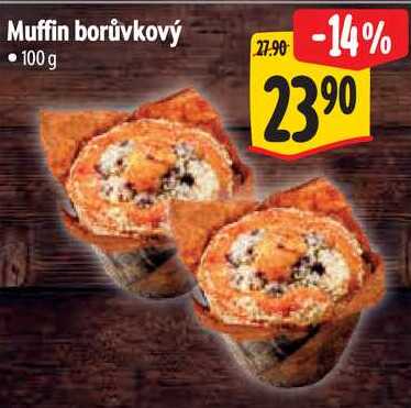 Muffin borůvkový, 100 g