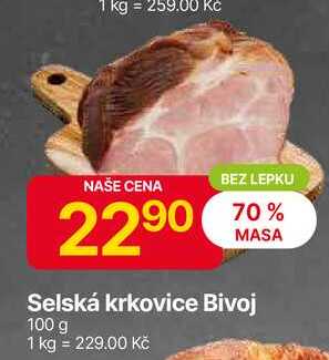 Bivoj Selská krkovice 100 g