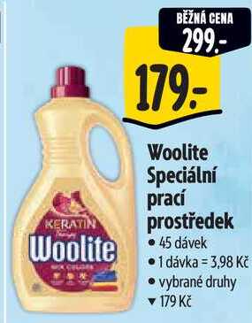 Woolite Speciální prací prostředek, 45 dávek