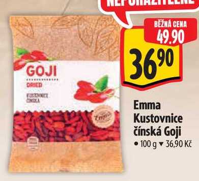 Emma Kustovnice čínská Goji, 100 g 