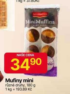 Mufiny mini různé druhy, 180 g