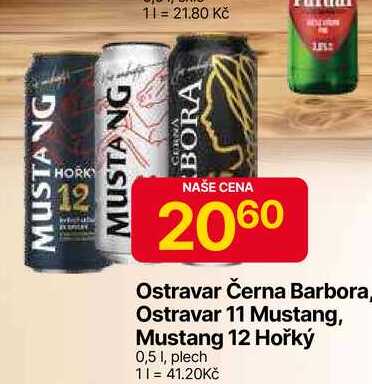 Černa Barbora 0,5 l plech 