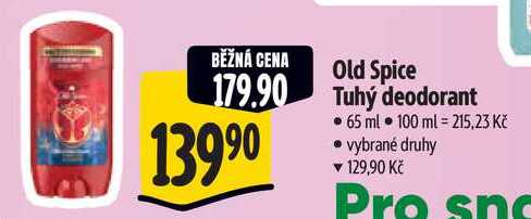 Old Spice Tuhý deodorant, 65 ml 