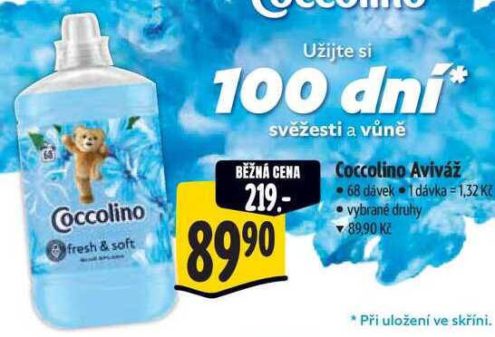 Coccolino Aviváž, 68 dávek 