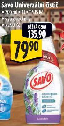 Savo Univerzální čistič, 700 ml 
