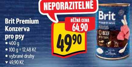 Brit Premium Konzerva pro psy, 400 g