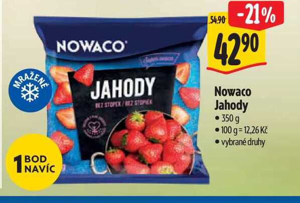   Nowaco Jahody 350 g  