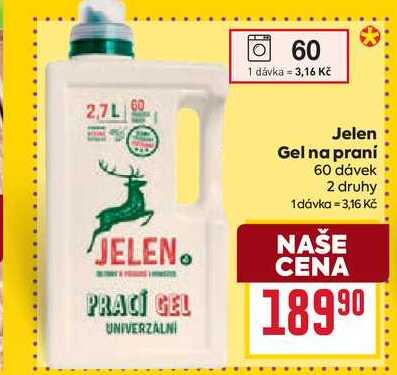 Jelen Gel na praní 60 dávek 