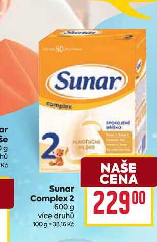 Sunar Complex 2 600 g
