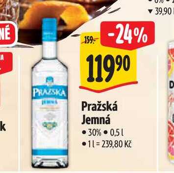  Pražská Jemná  0,5 l