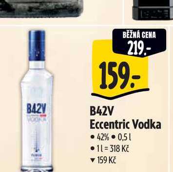  B42V Eccentric Vodka  42% 0,51 