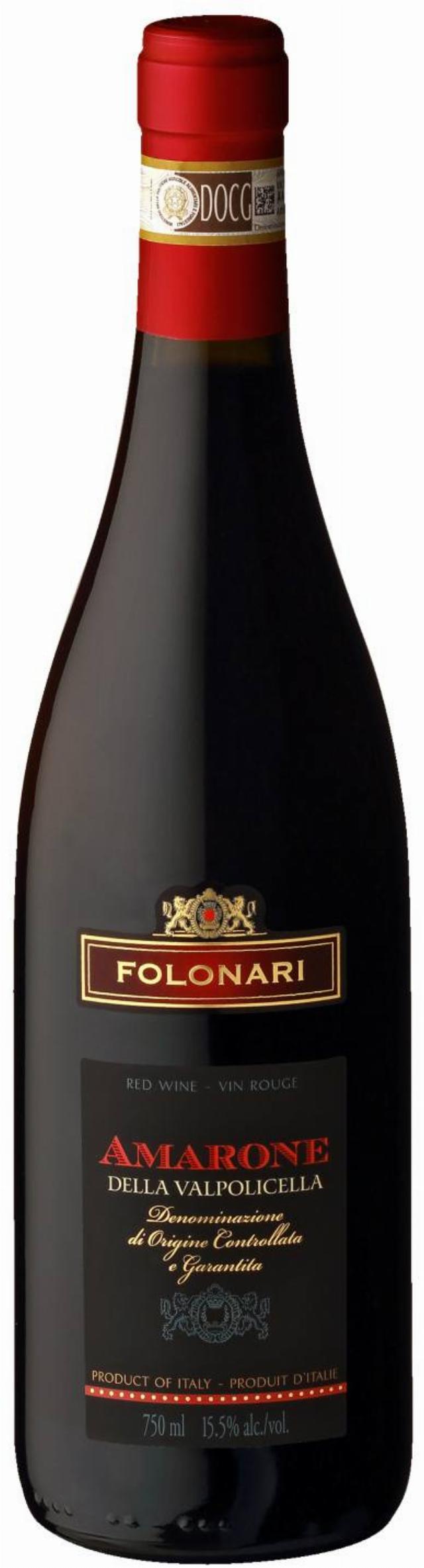 Folonari Amarone červené víno Itálie