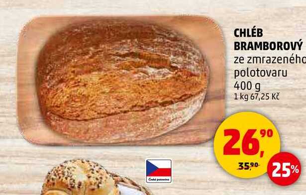 CHLÉB BRAMBOROVÝ, 400 g 