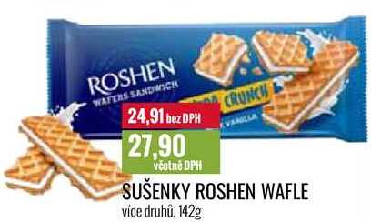 SUŠENKY ROSHEN WAFLE 142g 