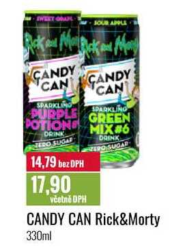 CANDY CAN Rick&Morty 330ml 