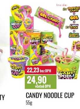 CANDY NOODLE CUP 55g 