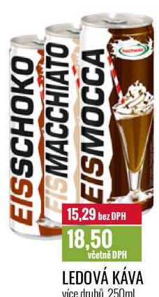 LEDOVÁ KÁVA více druhů 250ml 