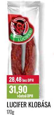 LUCIFER KLOBÁSA 170g 